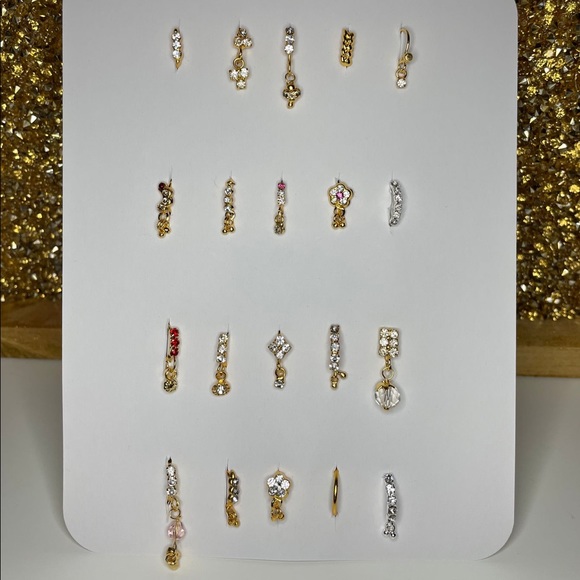 Nose Ring Set - Picture 1 of 1